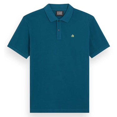 Scotch & Soda Herren Essential Organic Cotton Pique Polo Shirt, Pebble 0795, EU im Sale